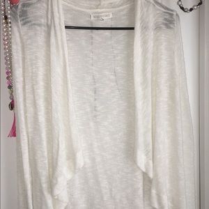 White Aeropostale Cardigan